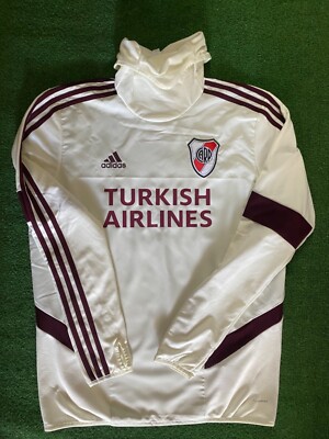 RIVER PLATE TRAINING PLAYERS WARM TOP L 2020-2021 New With Tags