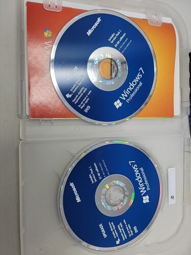 Microsoft Windows 7 Professional Upgrade 32 & 64 Bit DVDs - Picture 4 of 4