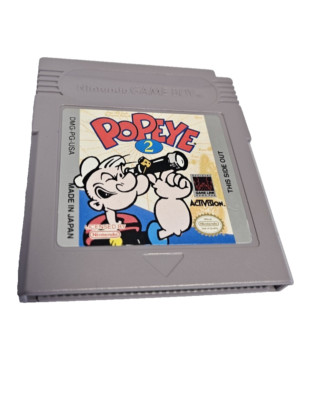Popey 2 Braccio Di Ferro Spiel Game Boy Cartridge Nintendo