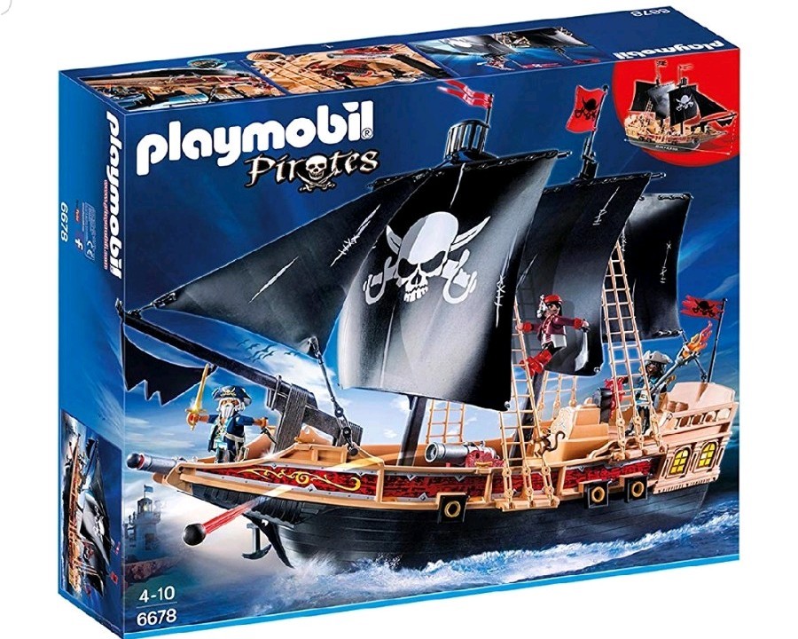 NUOVO Playmobil Pirati 6678 Nave Pirata Raiders GALLEGGIANTE CON CANNONI OTTIMO REGALO NUOVO Playmobil Pirati 6678 Nave Pirata Raiders GALLEGGIANTE CON CANNONI OTTIMO REGALO