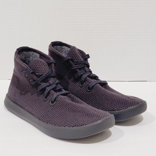 Allbirds Tree Toppers Damenschuhe Größe 7 anthrazitgrau hohe Freizeit-Sneaker