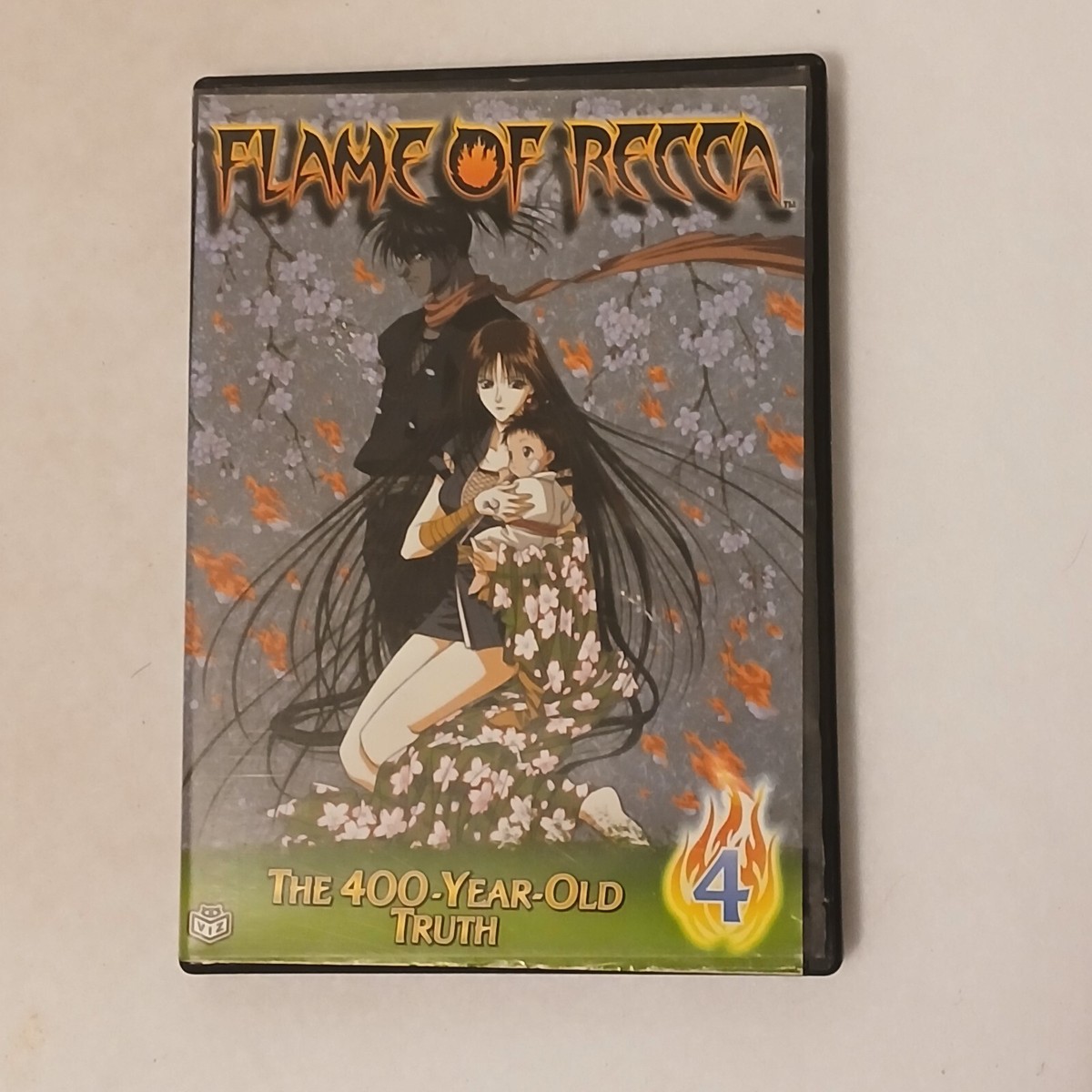 Flame of Recca volume 4 the 400 Year Old Truth DVD English and