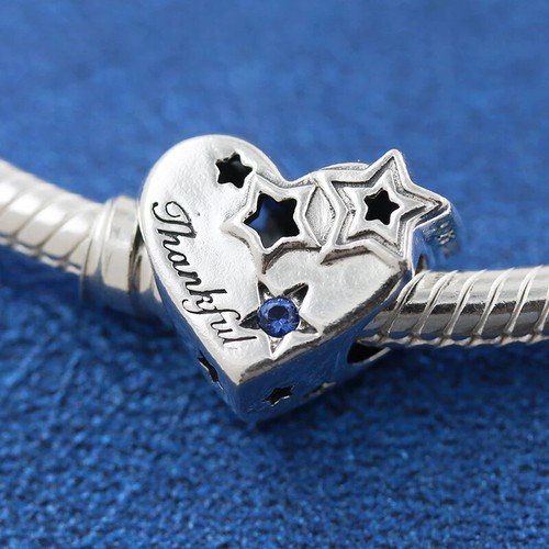 Fashion S925 Silver Charms Bead Pendant Dangle For Bangle Bracelet Snake Chain - Picture 93 of 113