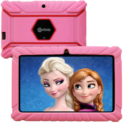 Contixo 7 inch Kids Tablet 2GB RAM 32GB WiFi Android 10.0 Tablet For Kids Blueto