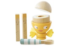 Le Toy Van TV315 Eierbecherset "kleines Hühnchen" für Kaufladen oder Kinderküche
