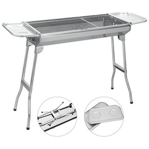 Edelstahl Korb für Holzkohlegrill Klappgrill Outdoor Tragbar Camping Grill