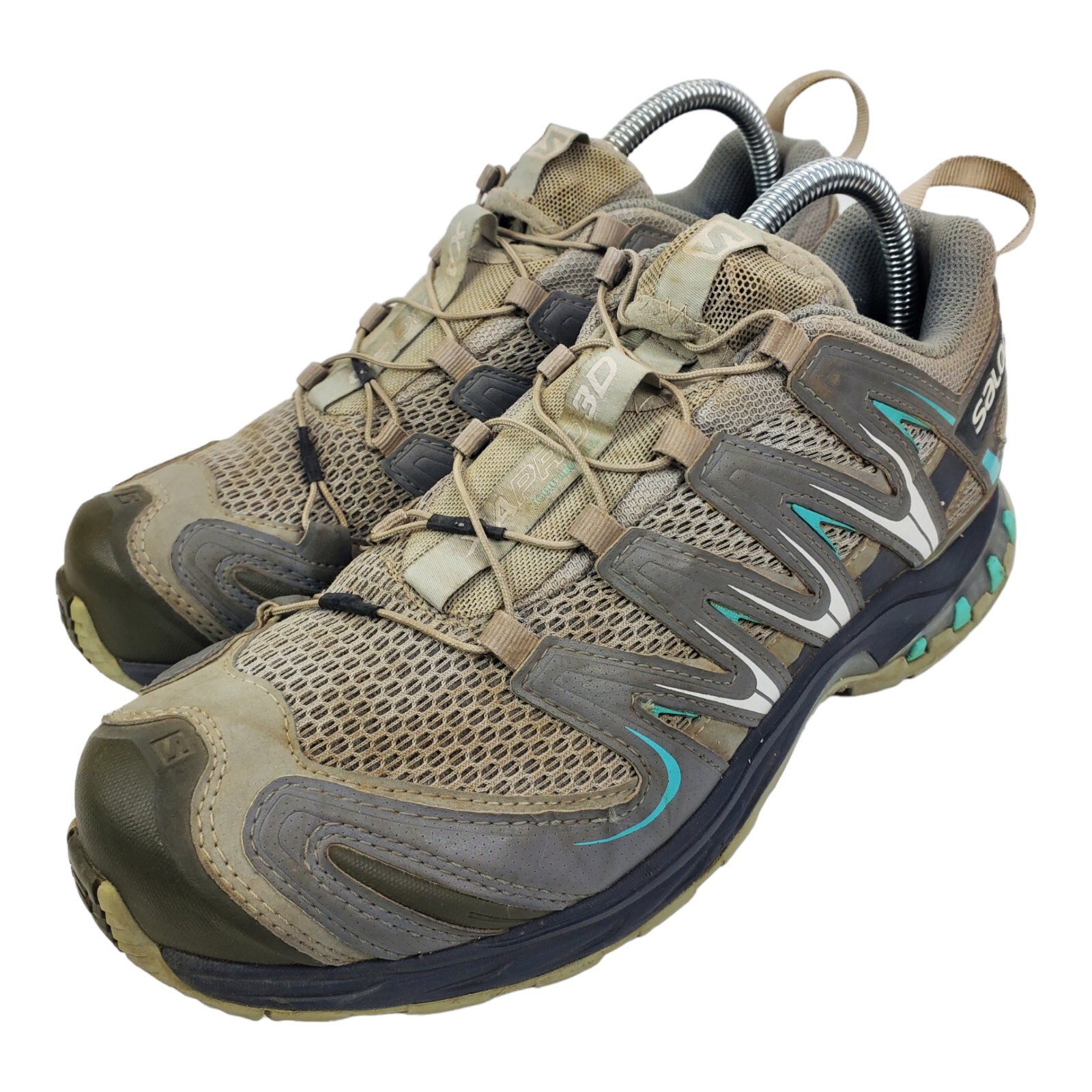 Scarpe SALOMON XA PRO 3D donna taglia 9 grigie escursionismo trail running outdoor 356811