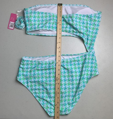 Women’s 1 Piece Bathing Swim Suit Bikini Size XXL by Ninety Nine NWT Plus Size - Picture 11 of 12