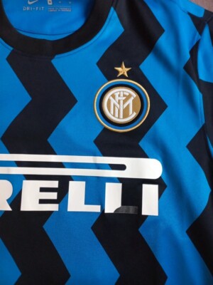 Inter milan 2020 2021 nike football shirt soccer jersey M #9