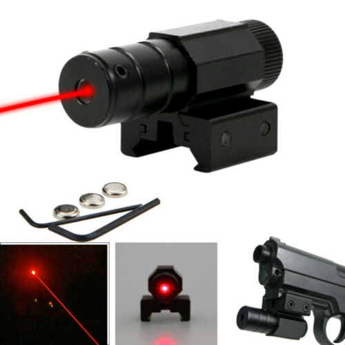 Pistol Handgun Green Red Dot Laser Sight Low Profile Glock Laser Picatinny Rail - Picture 4 of 52