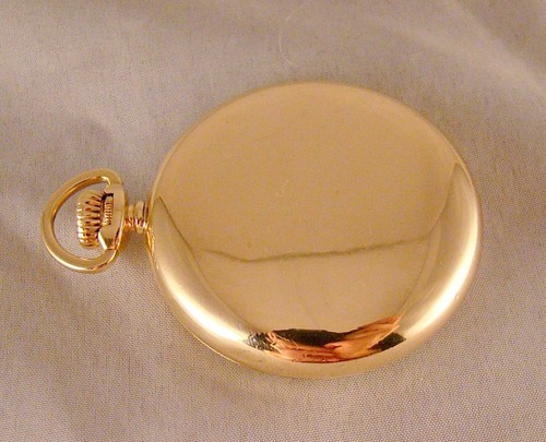 ILLINOIS "A.LINCOLN" 21j 14k GOLD FILLED SWING-OUT OPEN FACE 16s RR POCKET WATCH - Picture 7 of 12