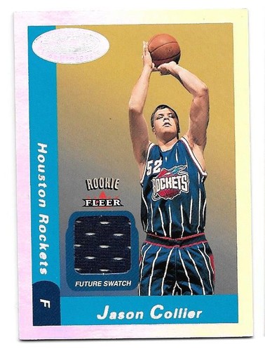 Lot of 4 2000-01 Hoops Hot Prospects Future Swatch Rookies - Swift Mihm Collier - Picture 5 of 8
