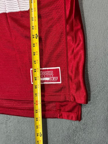 Maglia sportiva calcio Ohio State Buckeyes Colosseum Athletics NCAA vintage XL NUOVA CON ETICHETTE - Foto 12 di 14