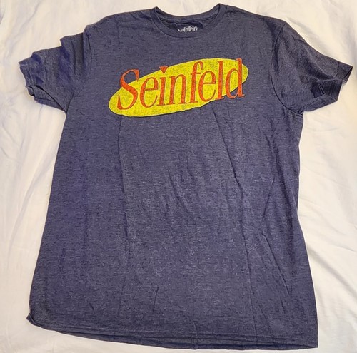 NWOT Seinfeld Men's Pj Set - MEDIUM Pajama Pants, LARGE T-Shirt New - Picture 5 of 13