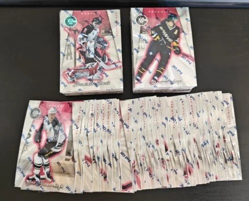 1997-98 Pinnacle Totally Certified Hockey Red Complete Set 1-130 all # /6199