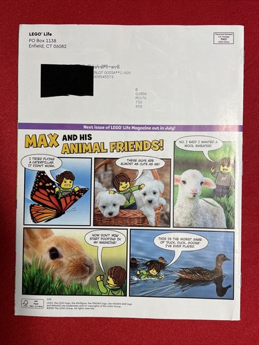 Lego Life Magazine Abril - Junio 2020 Cómics Modelos Pósters Creaciones - Imagen 2 de 3