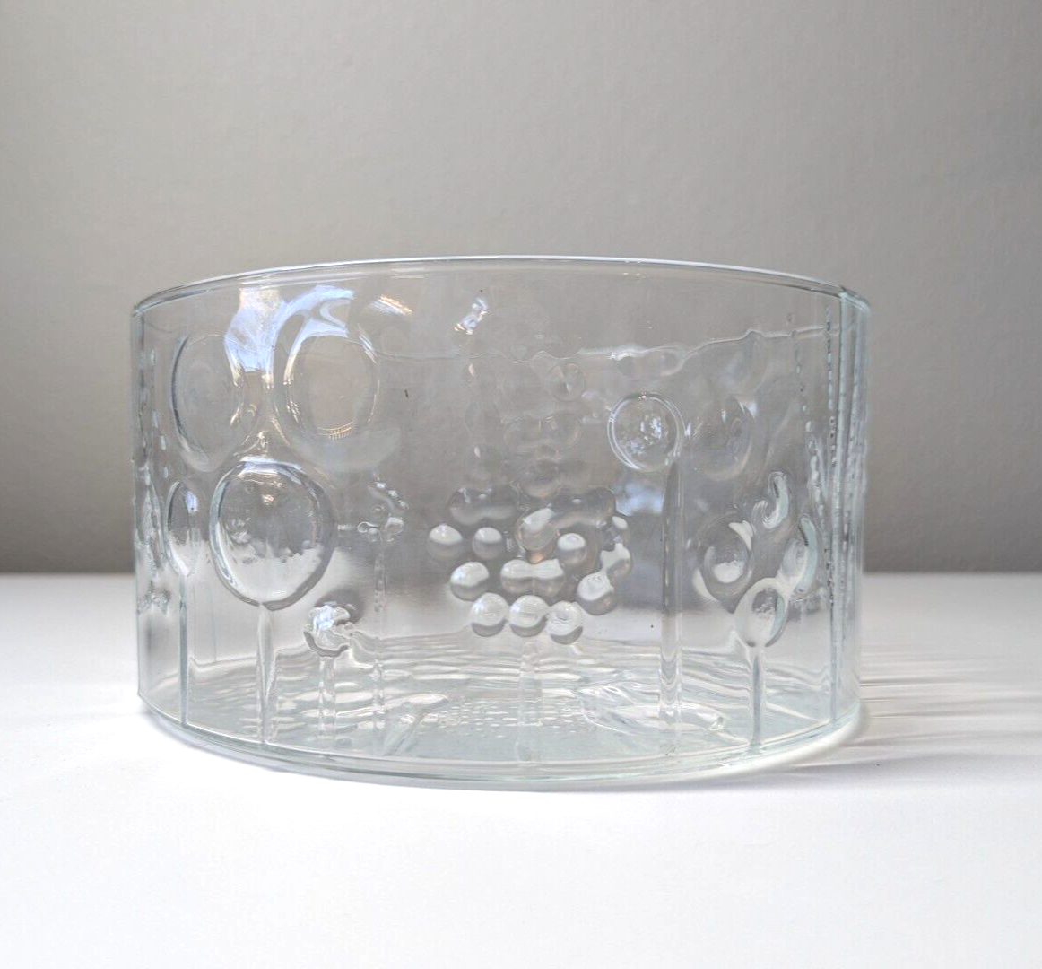 Vintage Nuutajarvi Iittala Finland Oiva Toikka Flora Glass Fruit