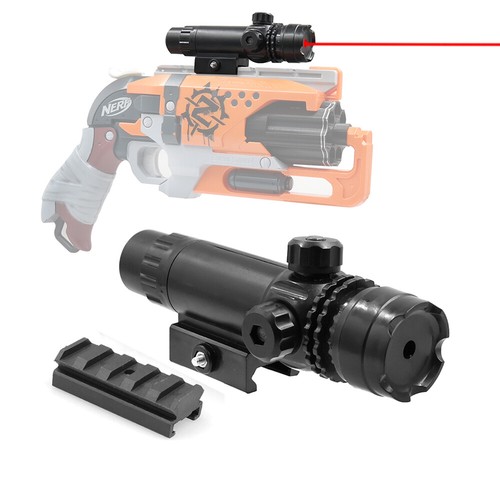 AKBM Tactical Red Point Sight avec Weaver Mount Mousse Blaster Modifier Jouet - Photo 1/8