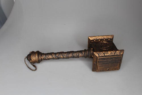 viking thor hammer with wolf head bottle opener 9 inches with sound - Picture 2 of 3