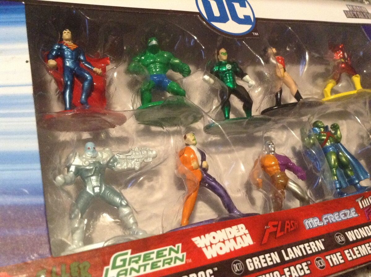 2025新発 Set Metalfigs Nano Comics DC Marvel Toys Jada of Batman 10 アメコミ