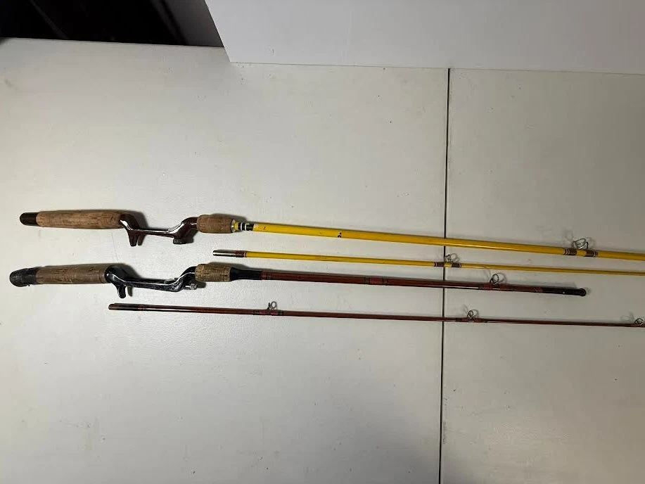 Varilla de fundición Heddon Pal #6806 Mark II 6 1/2' flexión controlada Y una varilla de bonificación Foto 2 de 4