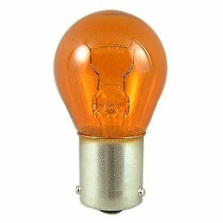 Caravan Camper - Single Contact Bulb 12V 21W Ba15s 15mm BASE - Amber