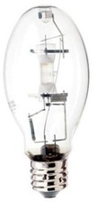 Satco S5832 - 100 watt, Metal Halide HID, Mogul base, ED28, Clear, 65 CRI, 4200K