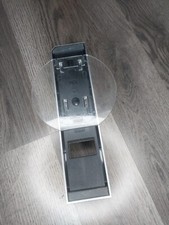 GENUINE NINTENDO WII STAND BASE SILVER RVL-019 WITH CLEAR ROUND BASE RVL-017