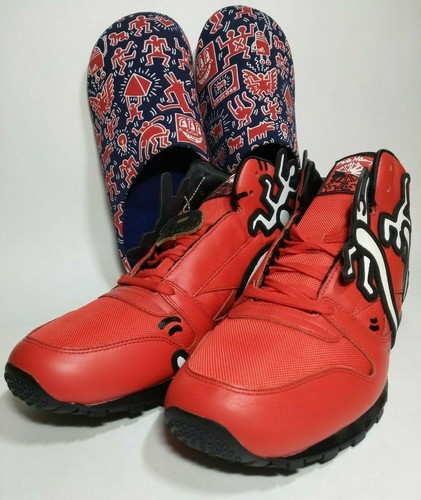 NEW Keith Haring Techy Red Black White 
