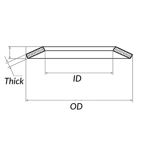 Belleville Spring Compression Washer Disc Springs 8mm-160mm 60Si2MnA Steel - Picture 6 of 6