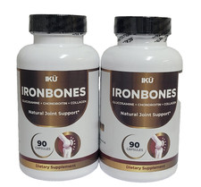 Glucosamine Chondroitin Collagen - Two Pack - 180 Capsules- Joint Support