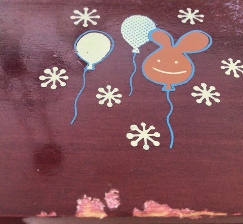 RARE Vintage CLOWN "See Saw" Wood Music Box Plays Tune "Send in The Clowns" - 第 10/10 張圖片