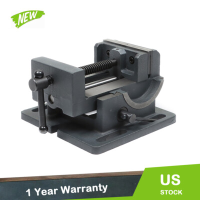 Industrial Strength Benchtop and Drill Press Tilting Angle Vise 4.25 inch New