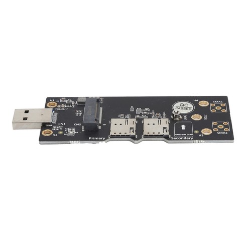 M.2 To USB 3.0 Adapter NGFF Key B 3G/4G/5G Riser Module Test With Dual SIM Card - Photo 22/23