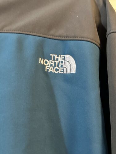 The North Face Bionic Apex Jacket XXL Black & Blue Colorblock Zip Pockets Men - Picture 6 of 17
