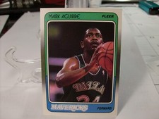 1988-89 Fleer Basketball #27 - Mark Aguirre - Dallas Mavericks   88-030