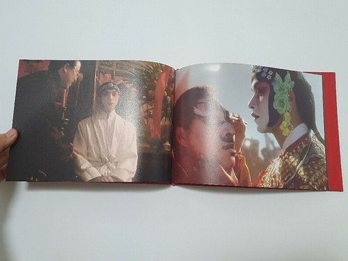 Película Farewell My Concubine CGV Corea Original Limitado Libro de fotos B5 36P Rojo Oro - Imagen 7 de 9