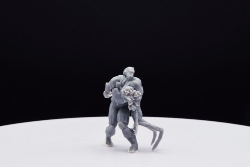 Halo Flood Human Unarmed [3] Miniature - Resin 3D Printed - Wargame/Skirmish/D&D - Picture 2 of 10
