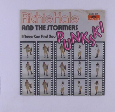 7'' Single - Richard Hale and the Stormers Punkski I never can find you - S5045
