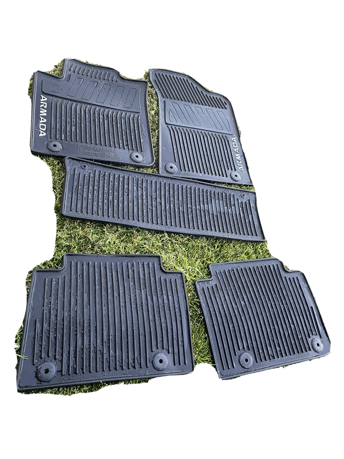 NEW OEM 20172020 NISSAN ARMADA ALL WEATHER SEASON BLACK RUBBER FLOOR