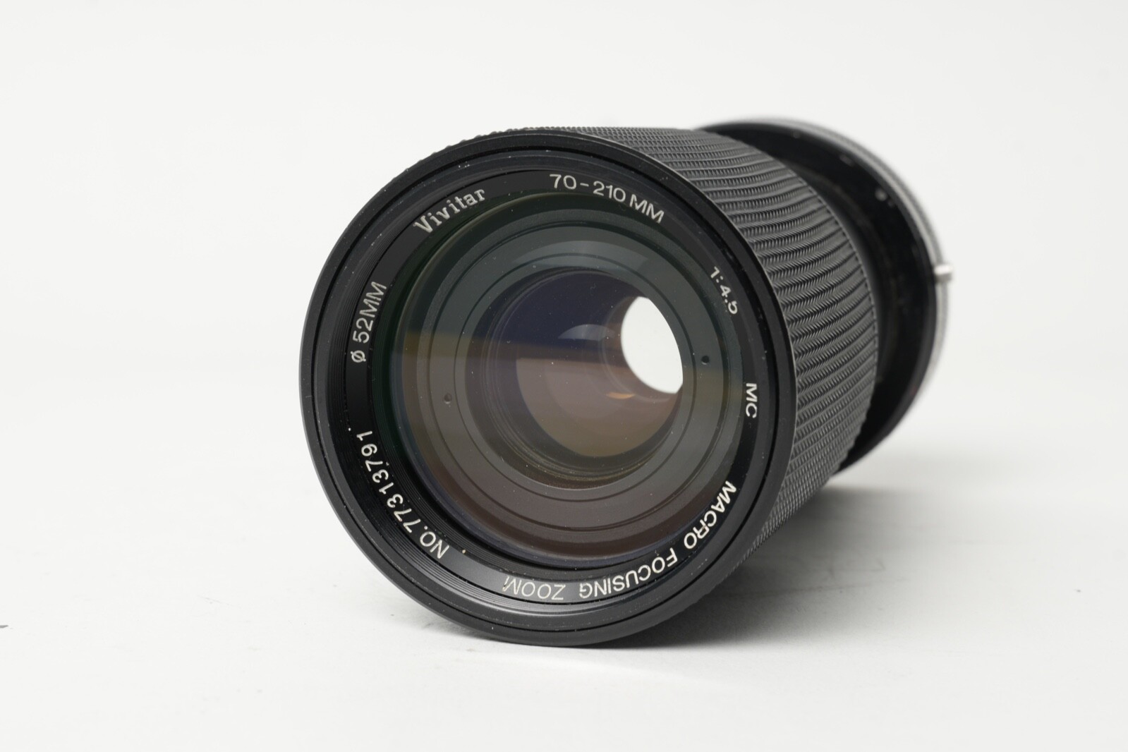 *Fair* Vivitar 70-210mm f/4.5 MC Macro-Focusing Zoom Lens Canon FD Mount