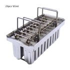 TECHTONGDA 20pcs 85ml Stainless Steel Ice Lolly Mold Ice Cream Making Mold