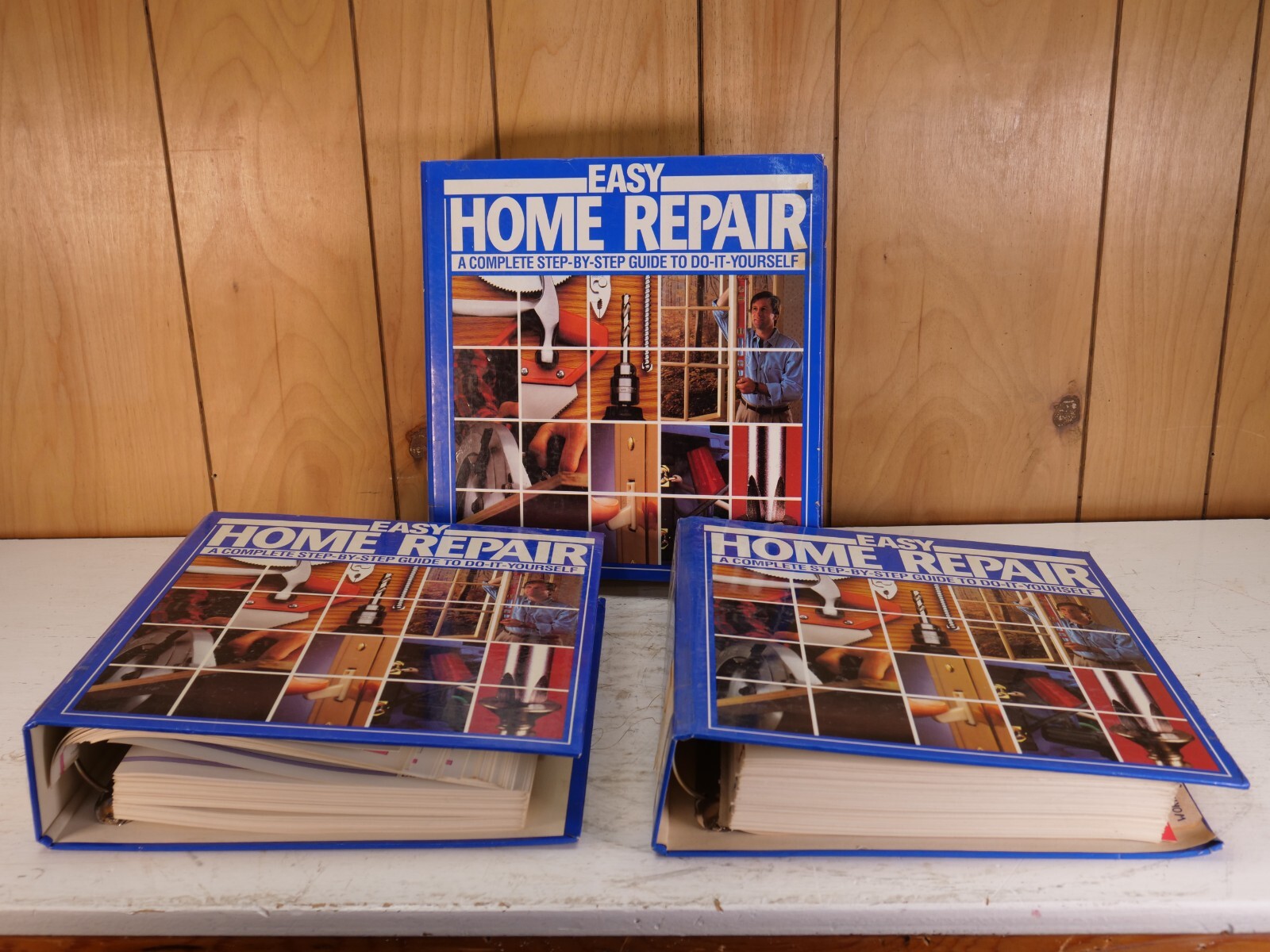 LOT OF 3 Easy Home Repair Step-By-Step Guide to Do-It-Yourself BOOKS FIRST 3