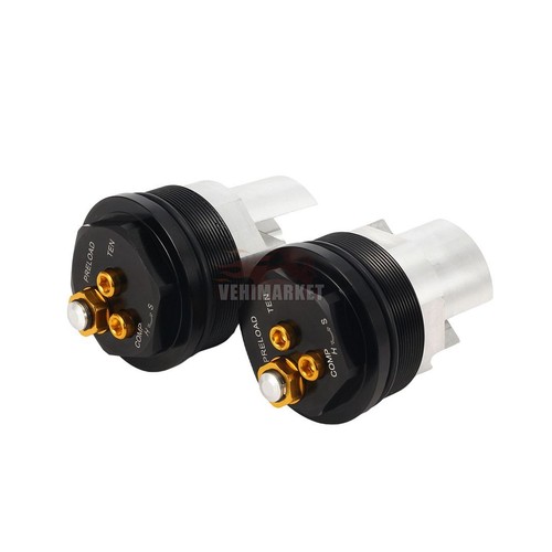 Bouchon de Fourche Fork Caps Bolts pour Yamaha YZF R1 R6 2017-2022 MT-10 18-22 - Picture 3 of 5