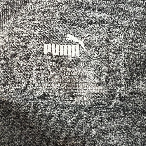 (2) Puma Sports Bras XL Grey Heather Spacedye - Picture 4 of 6