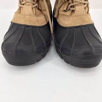 Sorel Badger Men’s Boots, Size 8, Brown & Black Sorel Badger Mens Leather Waterproof Snow Boots Brown Size  main image 3