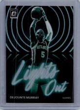 2022-23 Donruss Optic #7 Dejounte Murray Lights Out Holo