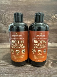 First Botany Biotin Hair Growth Loss DHT 1 Shampoo & 1 Conditioner 2x 16oz