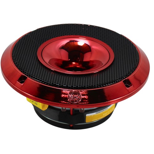 Par de altavoces de compresión Audiopipe de 6,5" 150 W RMS 4 ohmios Red EyeCandy - Imagen 3 de 9