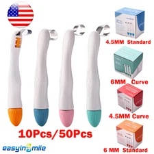 50/10Pc Dental pro Matrix Bands Premolar/Molar Tofflemire Band Adjust Pre formed